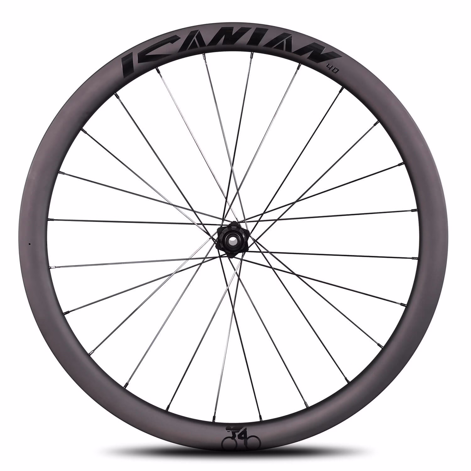 Carbon Road schijfrem wielset 40C-25 met keramische naaf