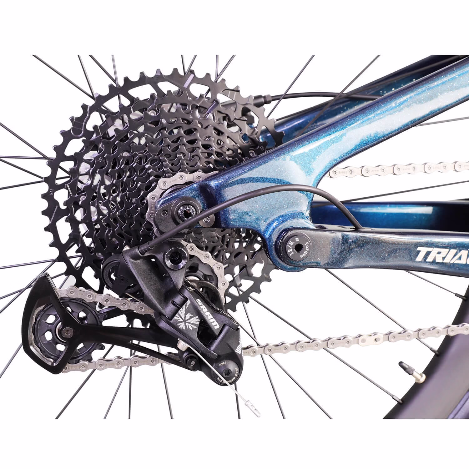 Aangepaste schilderen Carbon volledige MTB Enduro Boost fiets