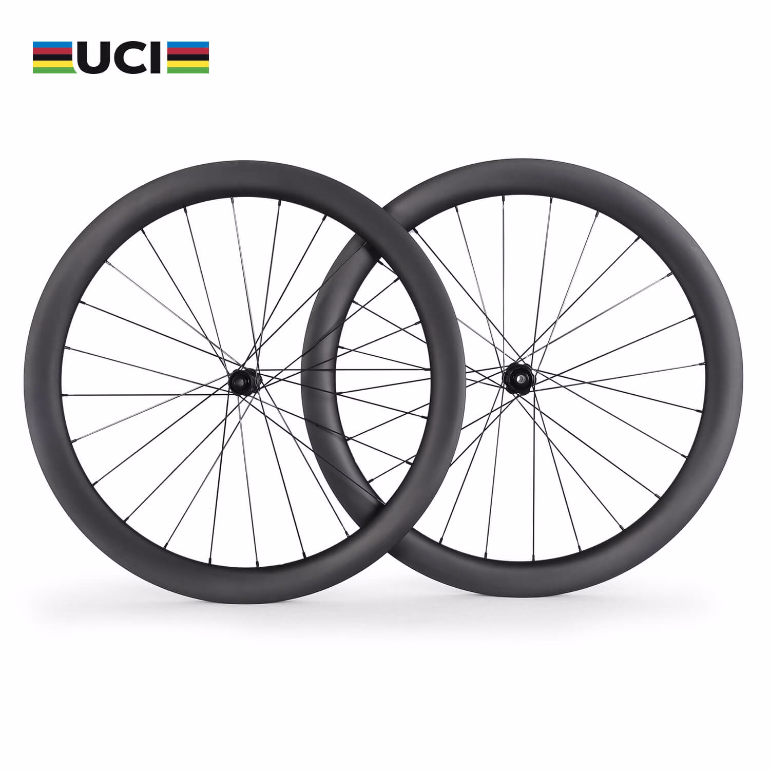UCI Lightweight Carbon Disc GravelRoad Wheelset 50C-UL