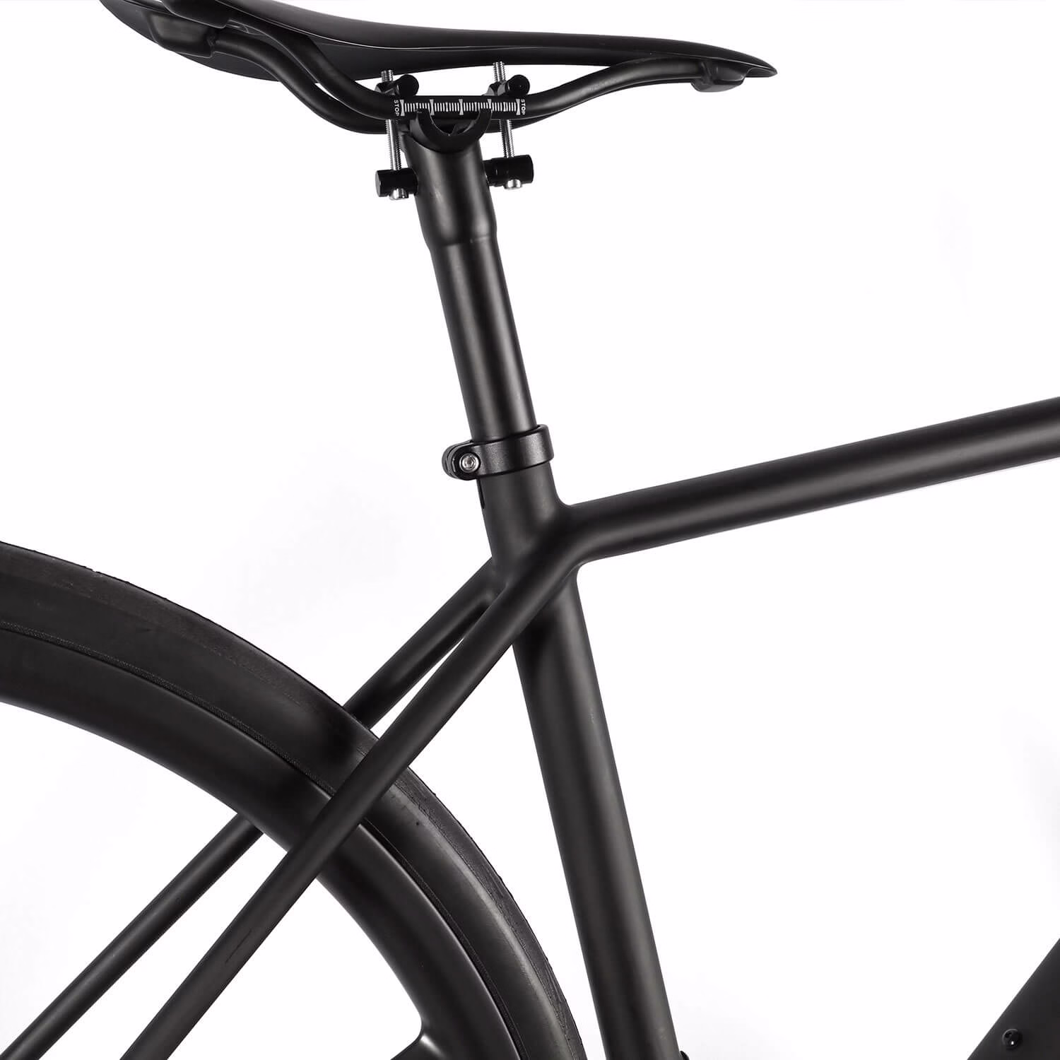 6-Spoke Carbon Wheel Equipped Carbon Road Bike Frame FL1