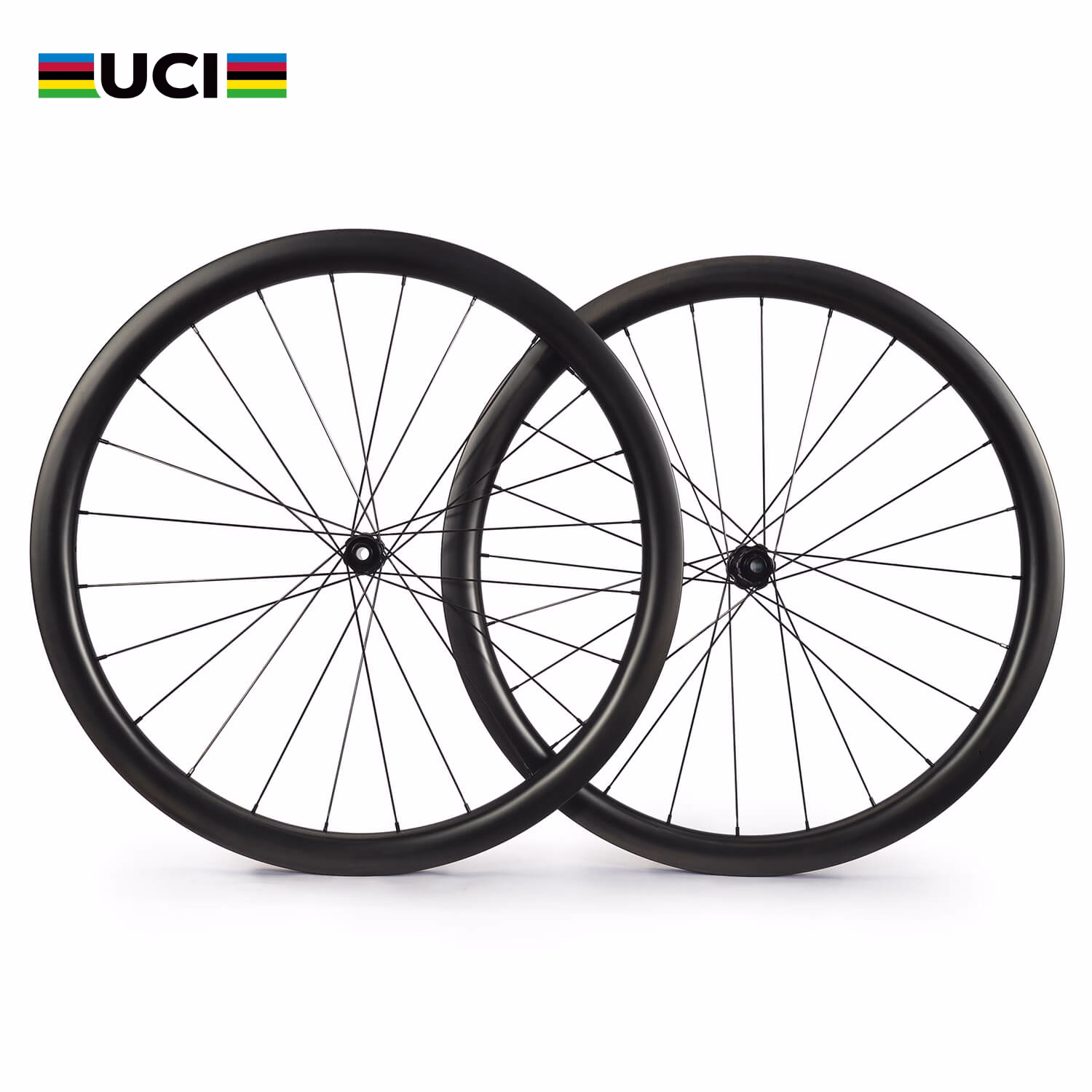 Carbon Wheelset For Road And Gravel Bikes With Disc Brakes-41c-UCI