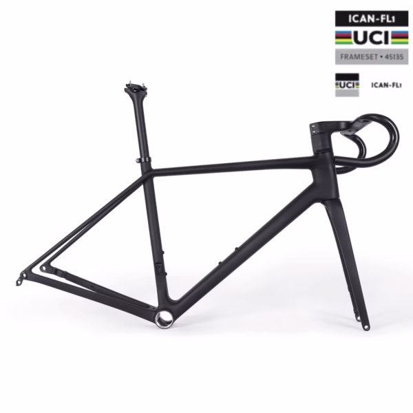 T1000 Carbon wegschijfrem frame FL1 795g