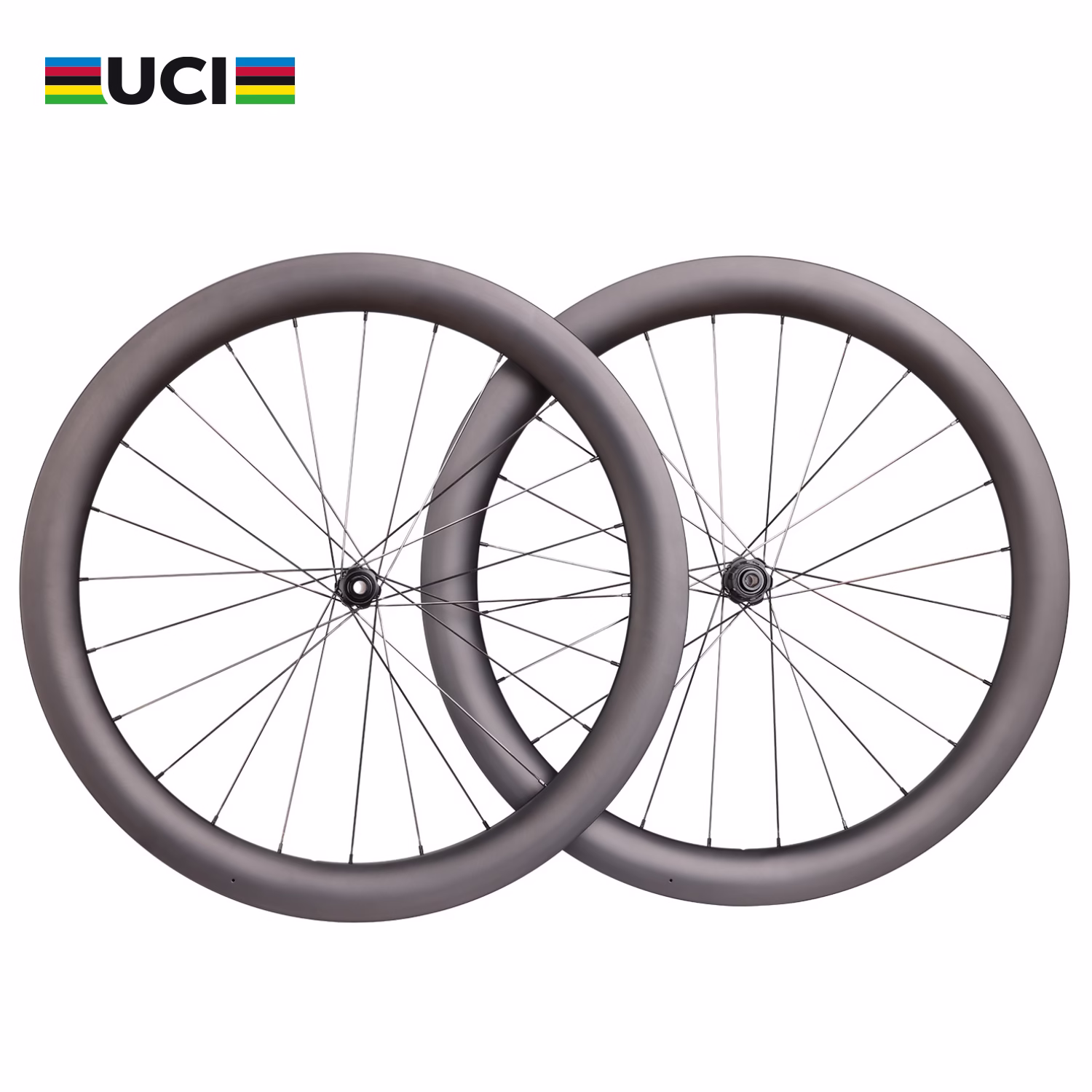 UCI Lightweight Carbon Disc GravelRoad Wheelset 55C-UL