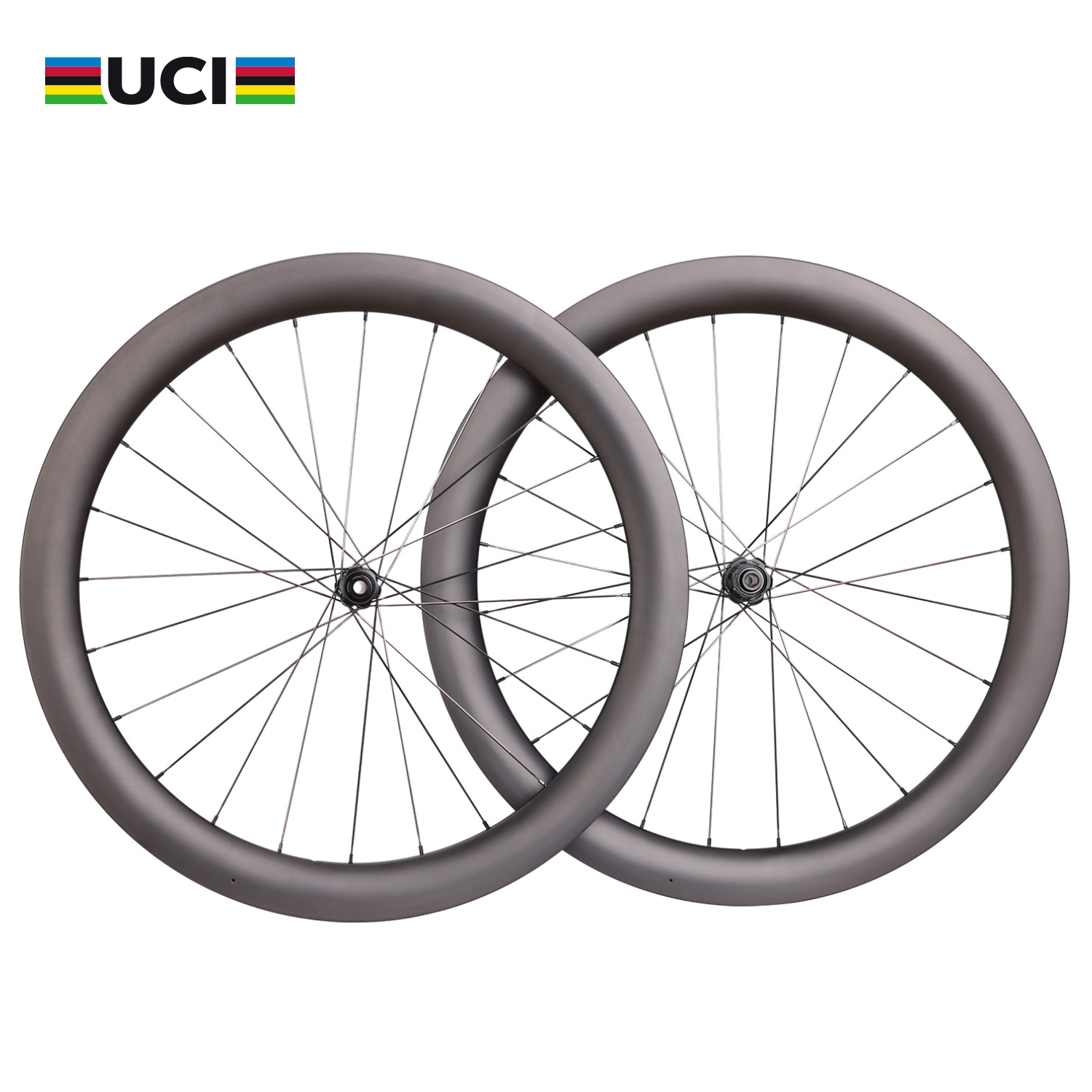 UCI Lightweight Carbon Disc GravelRoad Wheelset 55C-UL UCI Lightweight Carbon Disc GravelRoad Wheelset 55C-UL