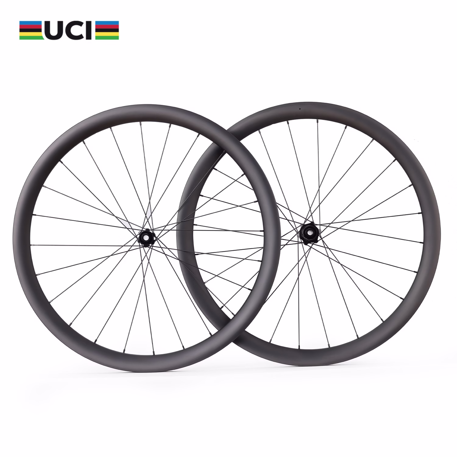 UCI Lightweight Carbon Disc GravelRoad wheelset 40C-UL