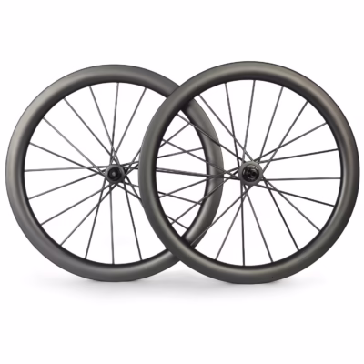 Full Carbon Rim And Spoke Integrated Wheel 700C-50C