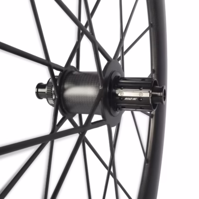 Full Carbon Rim And Spoke Integrated Wheel 700C-50C