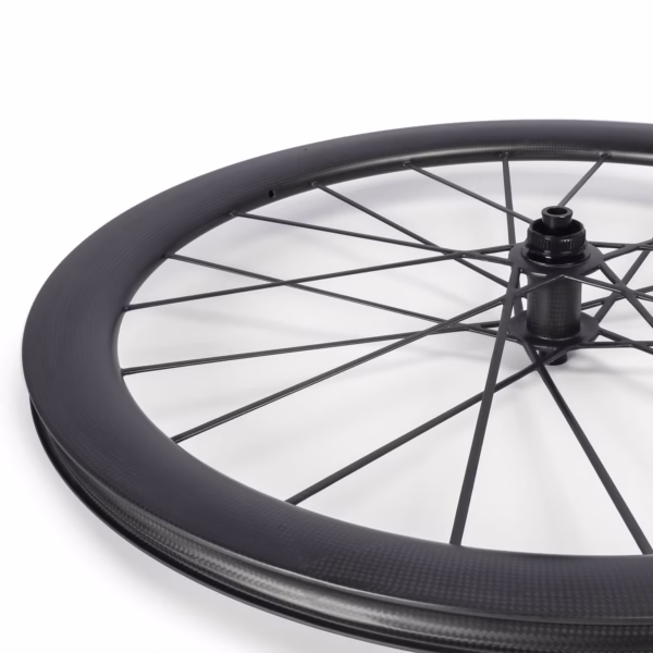 Full Carbon Rim And Spoke Integrated Wheel 700C-50C