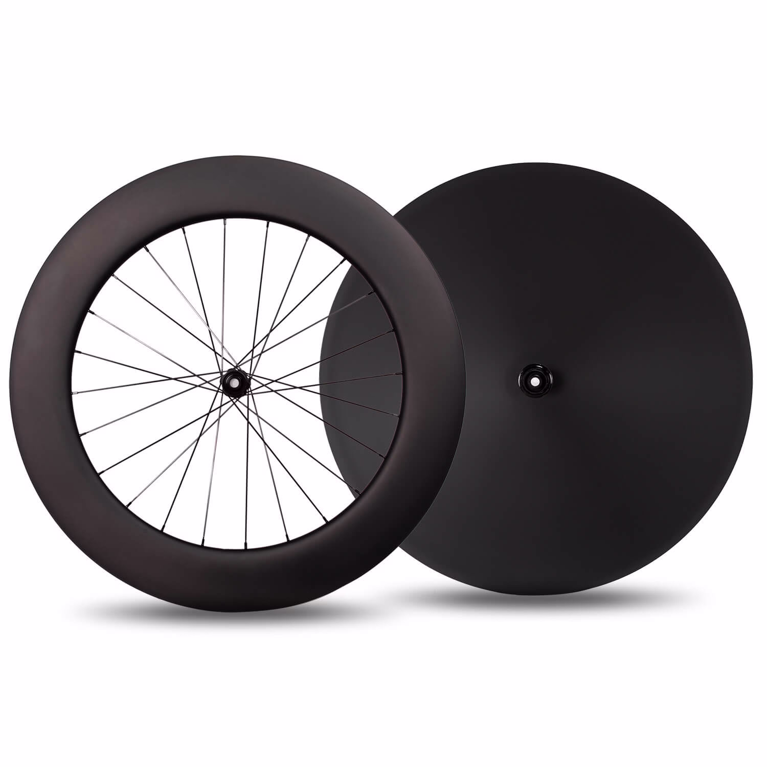 Full Carbon Time Trial Wheelset TT Disc Wheels