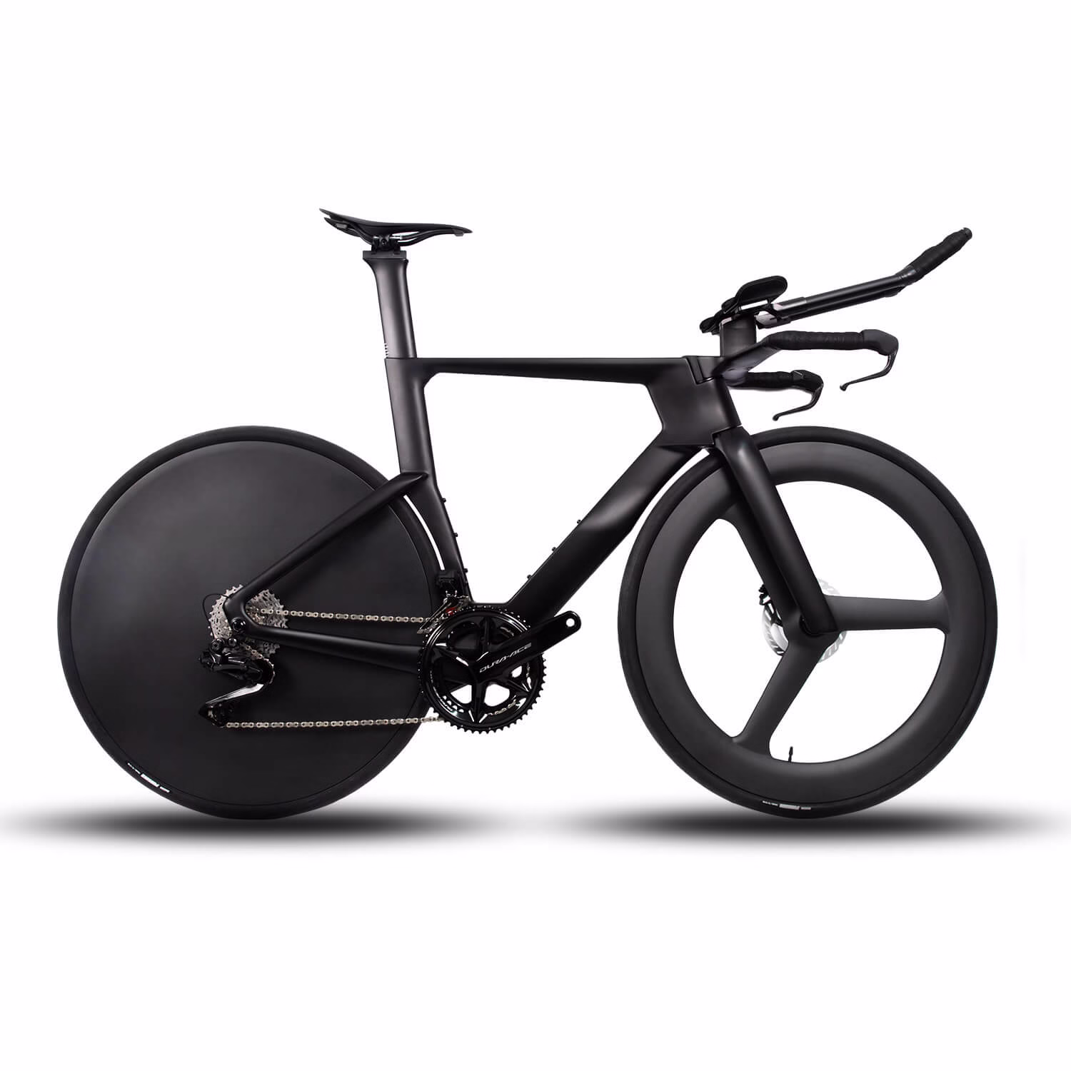 Lightweight Full Carbon TT Bike with Shimano Di2 Triathlon Disc Bike TT017