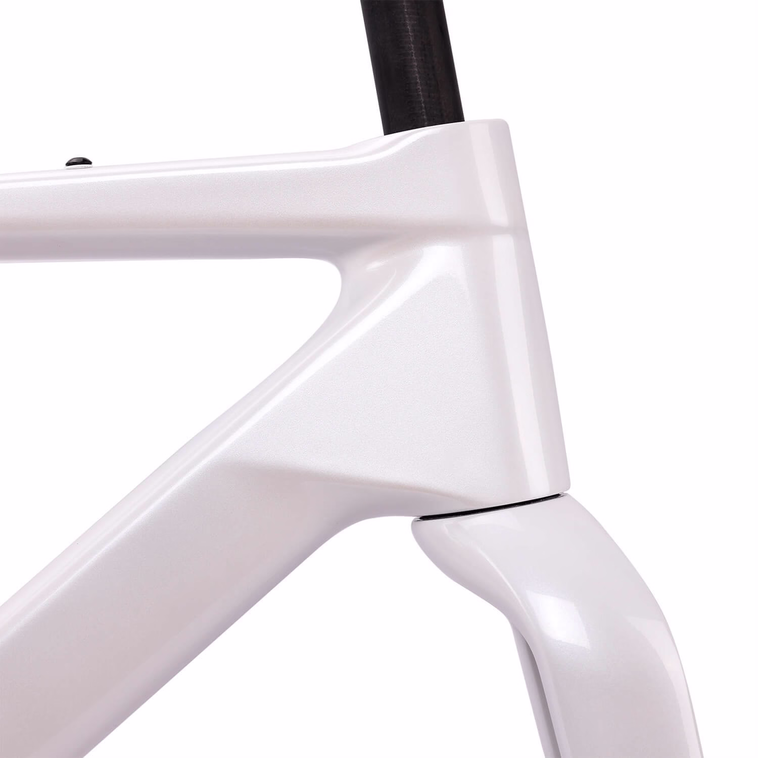 Custom Painting for bike frameset ICAN G9-pearl white