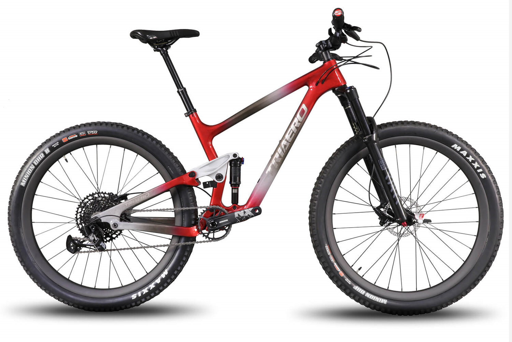 Vollcarbon MTB Trail Boost Bike UDH Hinterradaufhängung Fahrrad ICAN P1